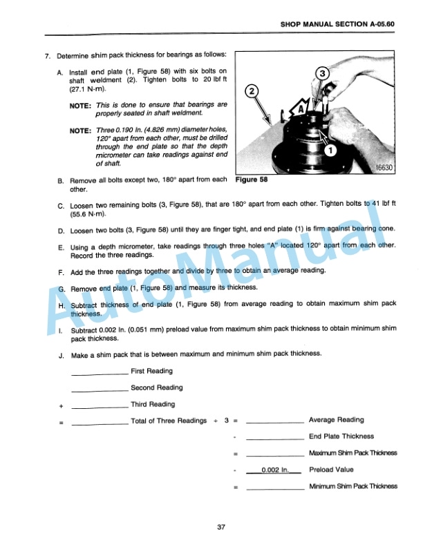 Komatsu 784, D784, PD784 Roller Shop Manual SMR-784-2