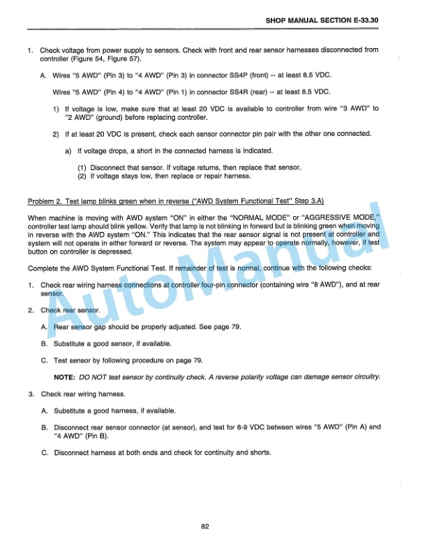 Komatsu 830, 850, 870 Motor Grader Shop Manual CEBMG58102-4