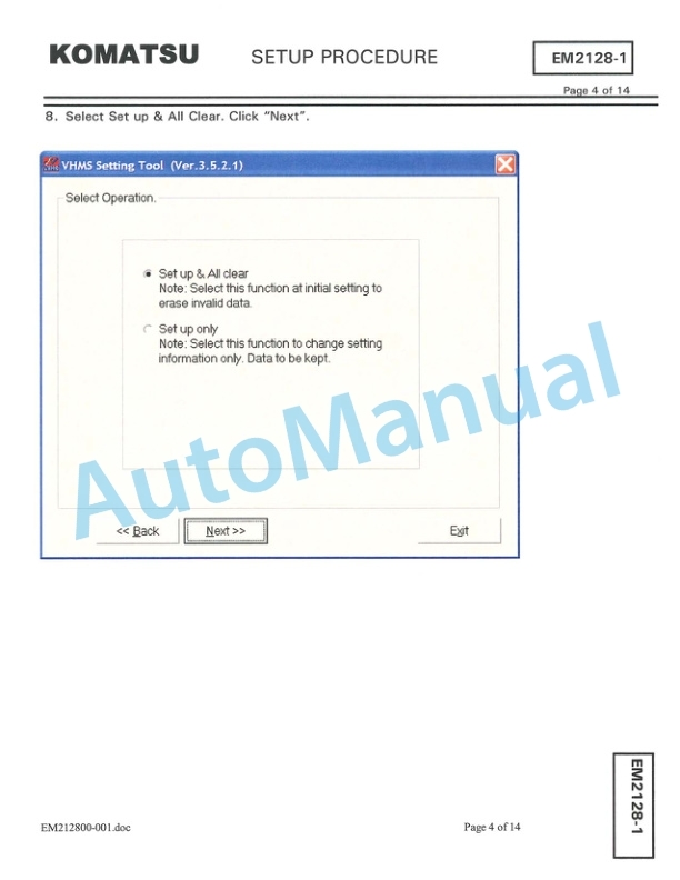 Komatsu 930E-4 Dump Truck Field Assembly Instruction CEAW006600-4