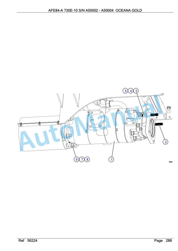 Komatsu AFE84-A, 730E-10 Parts Manual-3