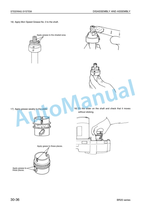 Komatsu BR Series Electric Reach Truck Shop Manual BRB04E1-01-3