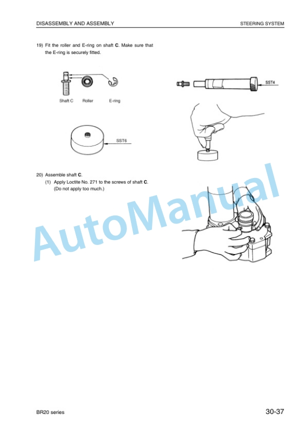 Komatsu BR Series Electric Reach Truck Shop Manual EN-3