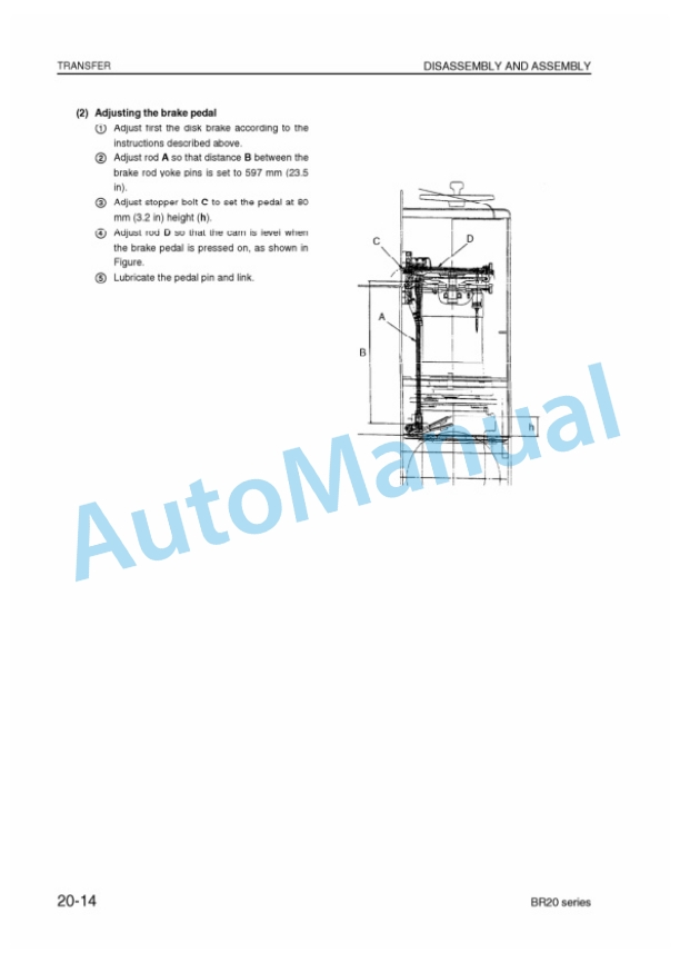 Komatsu BR50 Series Electric Reach Truck Shop Manual BRB04E1-01-2