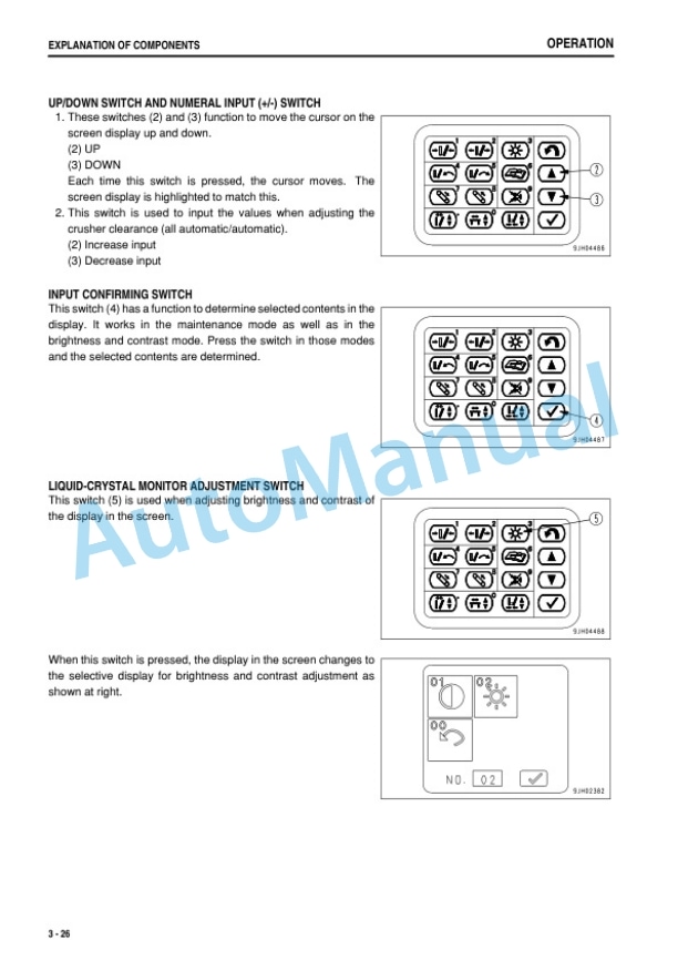 Komatsu BR580JG-1 Mobile Crusher Operation and Maintenance Manual TEN00475-02-2