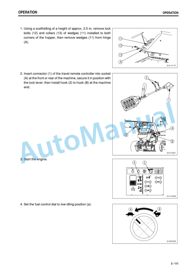 Komatsu BR580JG-1 Mobile Crusher Operation and Maintenance Manual TEN00475-02-3