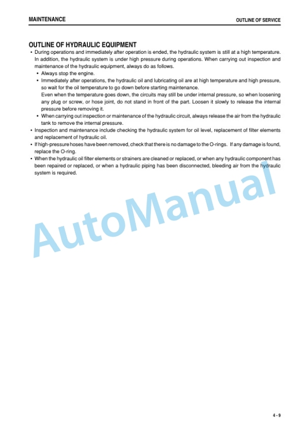 Komatsu BR580JG-1 Mobile Crusher Operation and Maintenance Manual TEN00475-02-4