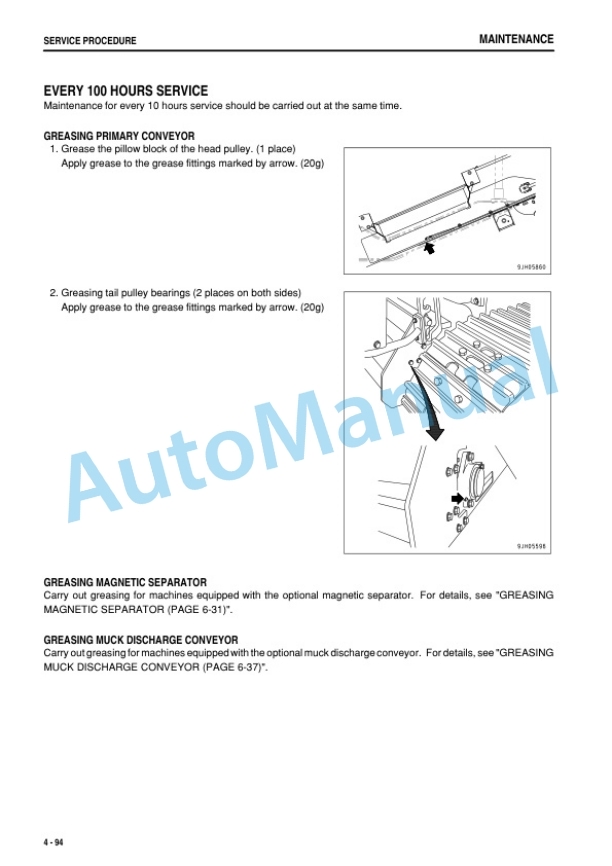 Komatsu BR580JG-1 Mobile Crusher Operation and Maintenance Manual TEN00475-02-5