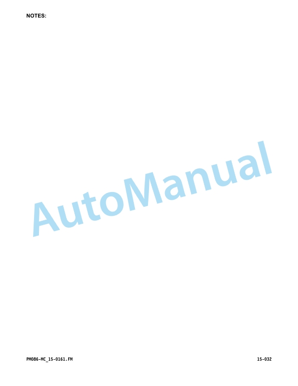 Komatsu BX-12 Series Forklift Truck Parts Manual PM086-MC-1-2