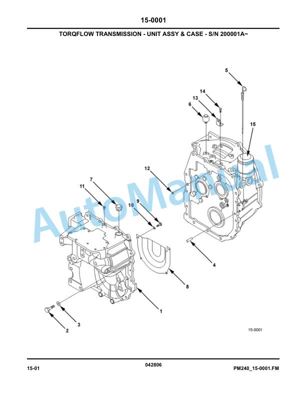 Komatsu BX50 Series Forklift Truck Parts Manual PM240-R1-2