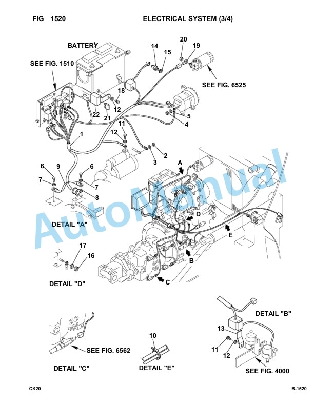 Komatsu CK20-1 Crewler Skid Steer Loader Parts Manual-2