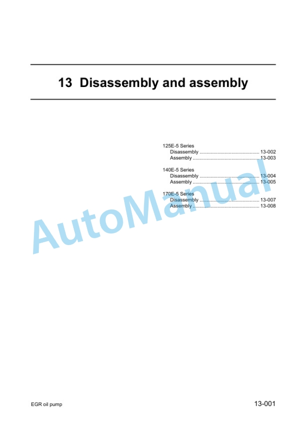 Komatsu Component of Engine Shop Manual SEBM040401-2
