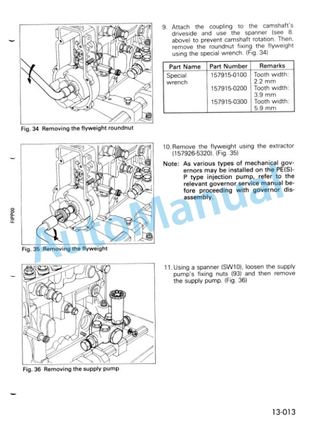 Komatsu Component of Engine Shop Manual SEBM040401-3