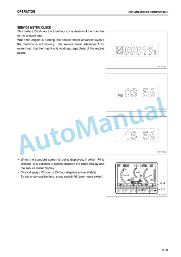 Komatsu D155AX-6 Bull Dozer Operation and Maintenance Manual PEN01309-05-2
