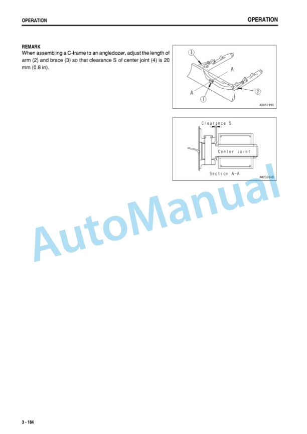 Komatsu D155AX-6 Bull Dozer Operation and Maintenance Manual PEN01486-06-4