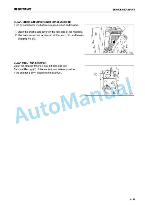 Komatsu D155AX-6 Bull Dozer Operation and Maintenance Manual TEN00972-06-5