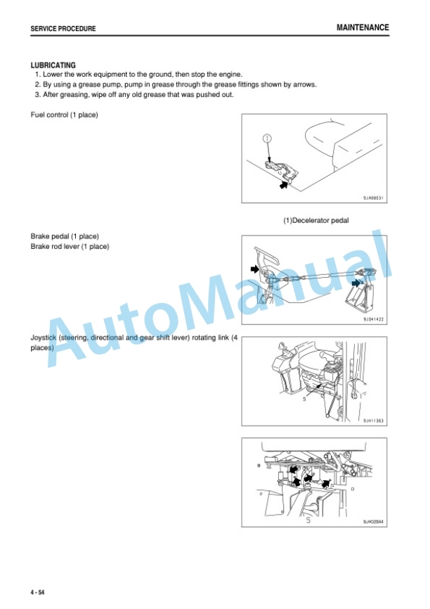 Komatsu D275A-5R Bull Dozer Operation and Maintenance Manual PEN01260-06-5