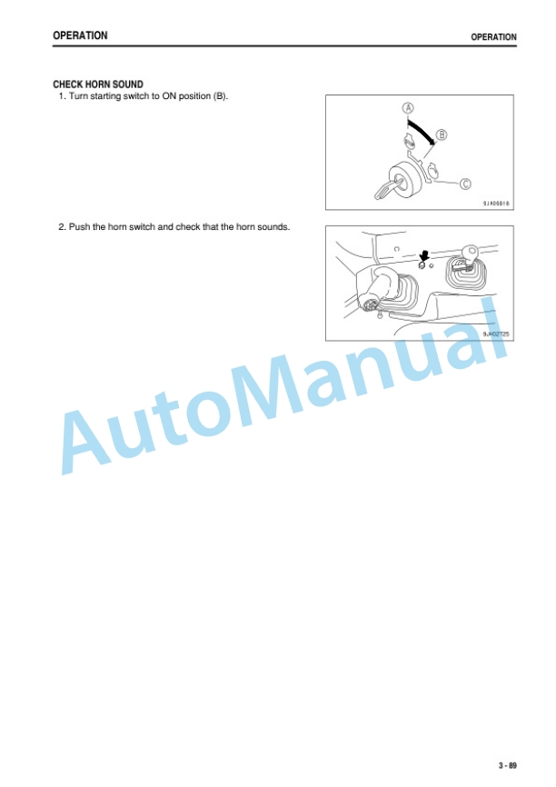 Komatsu D275A-5R Bull Dozer Operation and Maintenance Manual PEN01260-07-3