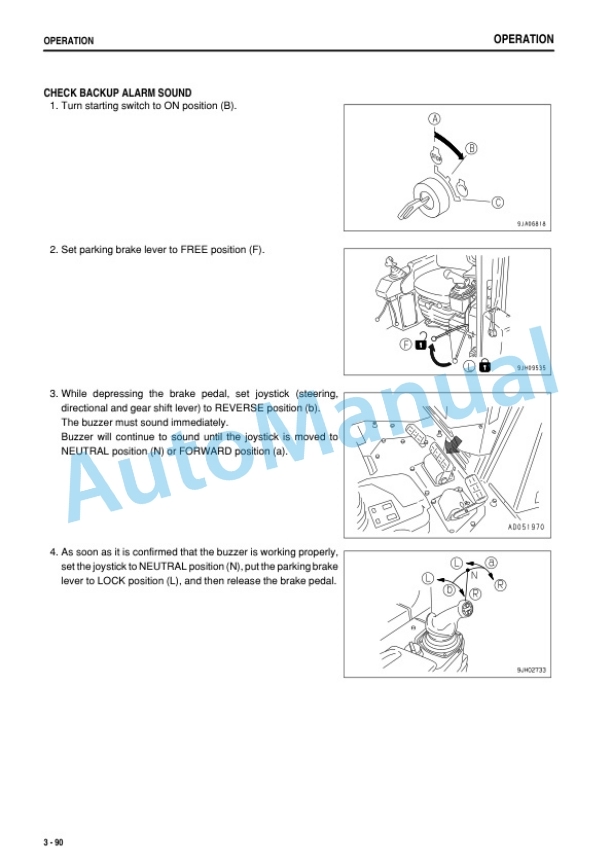 Komatsu D275A-5R Bull Dozer Operation and Maintenance Manual PEN01420-06-3