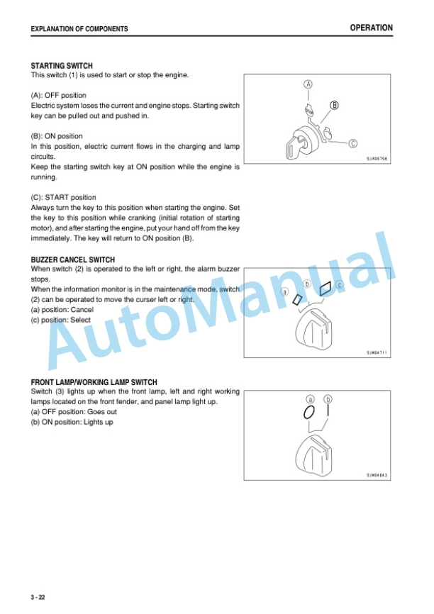 Komatsu D275AX-5E0 Bull Dozer Operation and Maintenance Manual PEN01258-04-2