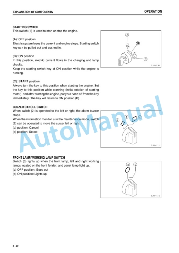 Komatsu D275AX-5E0 Bull Dozer Operation and Maintenance Manual PEN01258-05-2