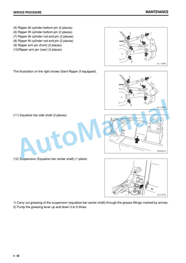 Komatsu D275AX-5E0 Bull Dozer Operation and Maintenance Manual PEN01258-05-5