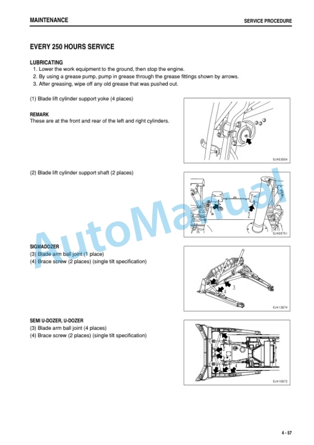 Komatsu D275AX-5E0 Bull Dozer Operation and Maintenance Manual TEN00882-04-5