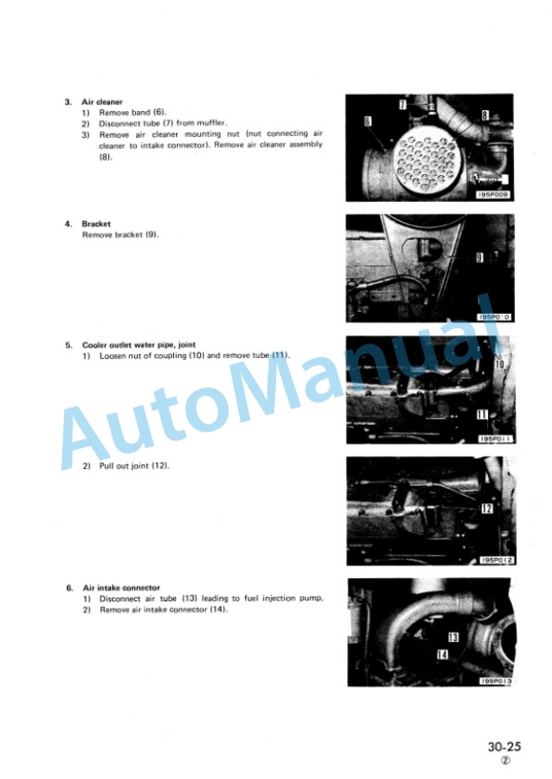 Komatsu D355A-5 Bull Dozer Shop Manual SEBM01950508-3