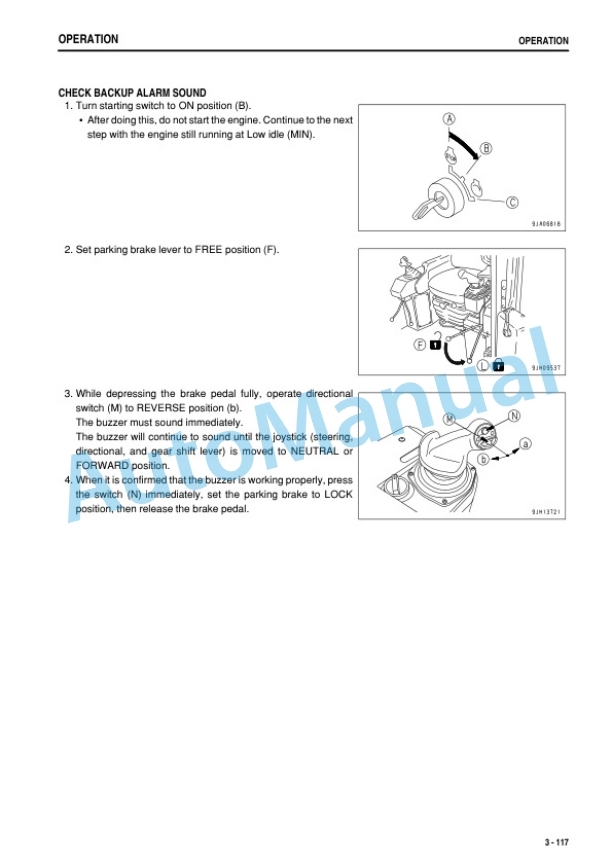Komatsu D375A-6 Bull Dozer Operation and Maintenance Manual PEN01264-03-3