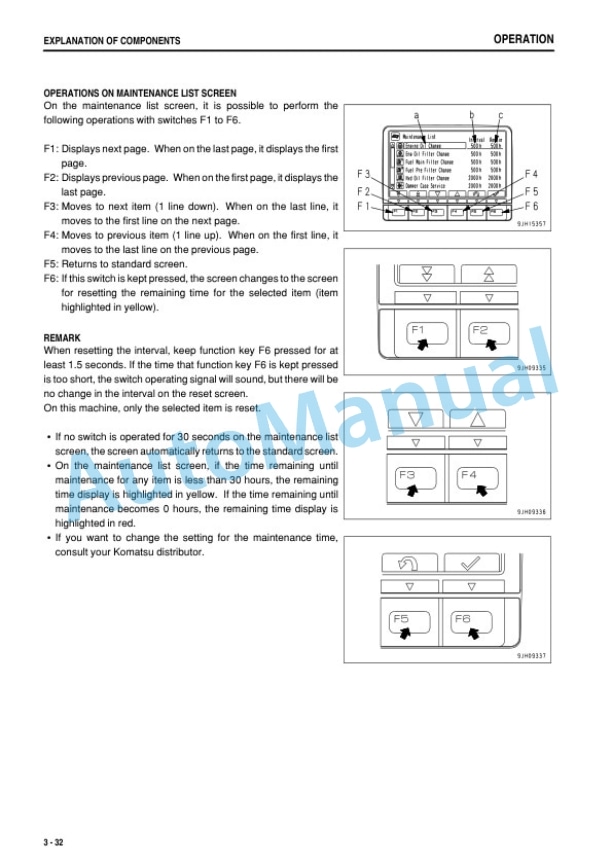 Komatsu D375A-6 Bull Dozer Operation and Maintenance Manual PEN01264-04-2