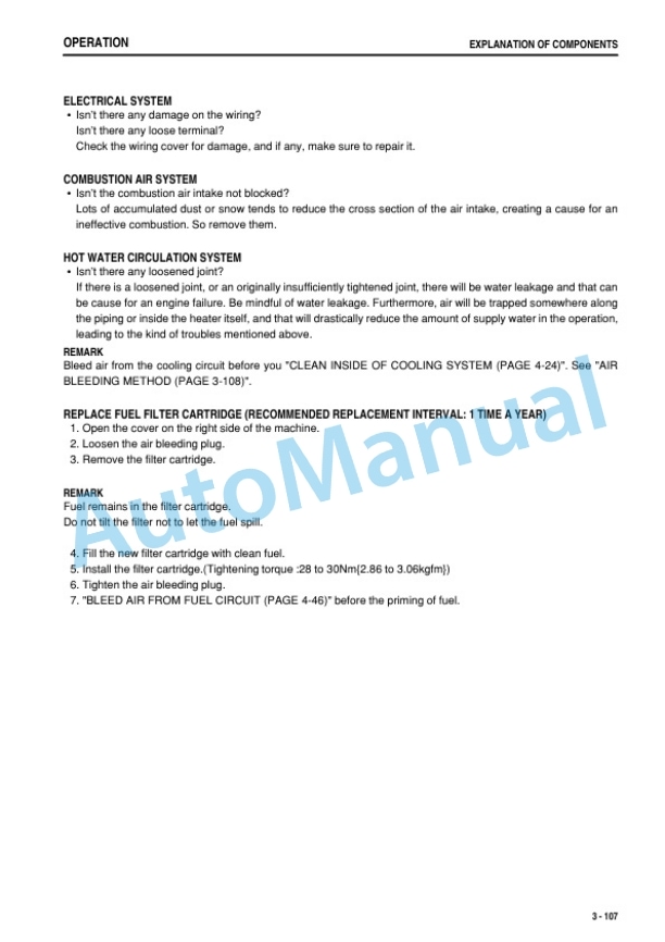Komatsu D375A-6 Bull Dozer Operation and Maintenance Manual PEN01439-07-3