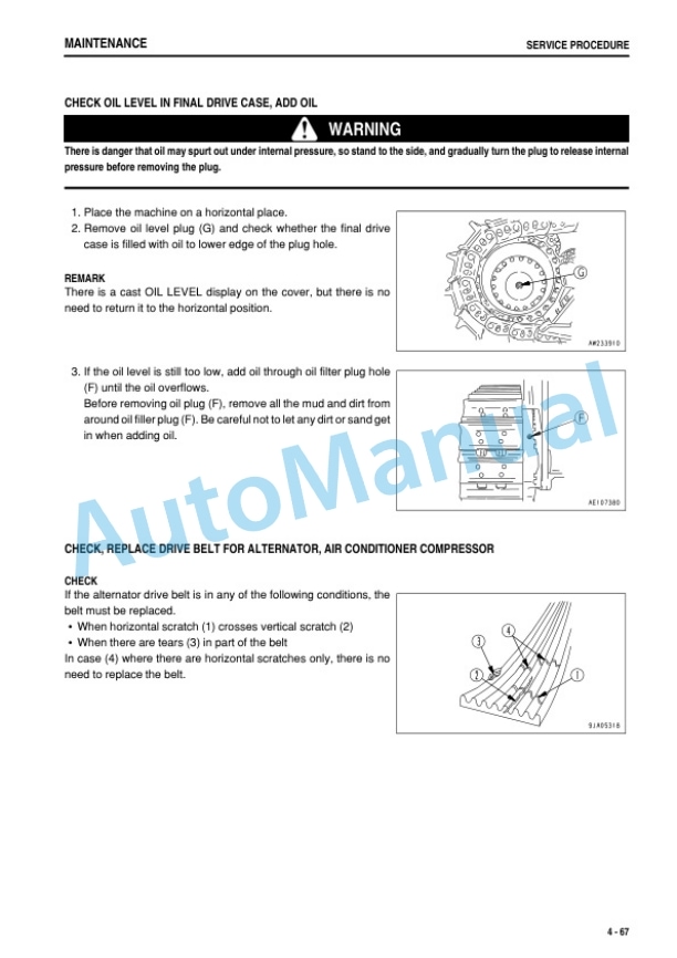 Komatsu D375A-6 Bull Dozer Operation and Maintenance Manual TEN00883-03-5