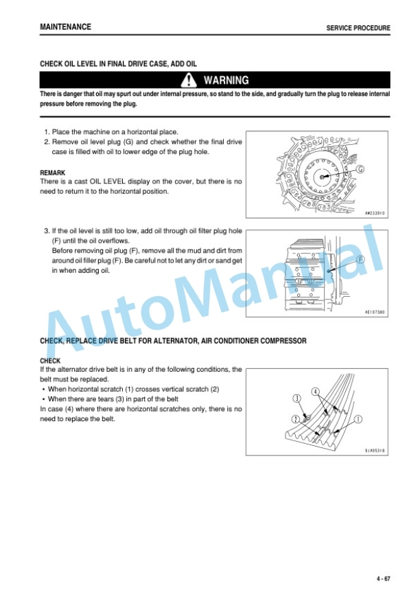 Komatsu D375A-6 Bull Dozer Operation and Maintenance Manual TEN00883-04-5