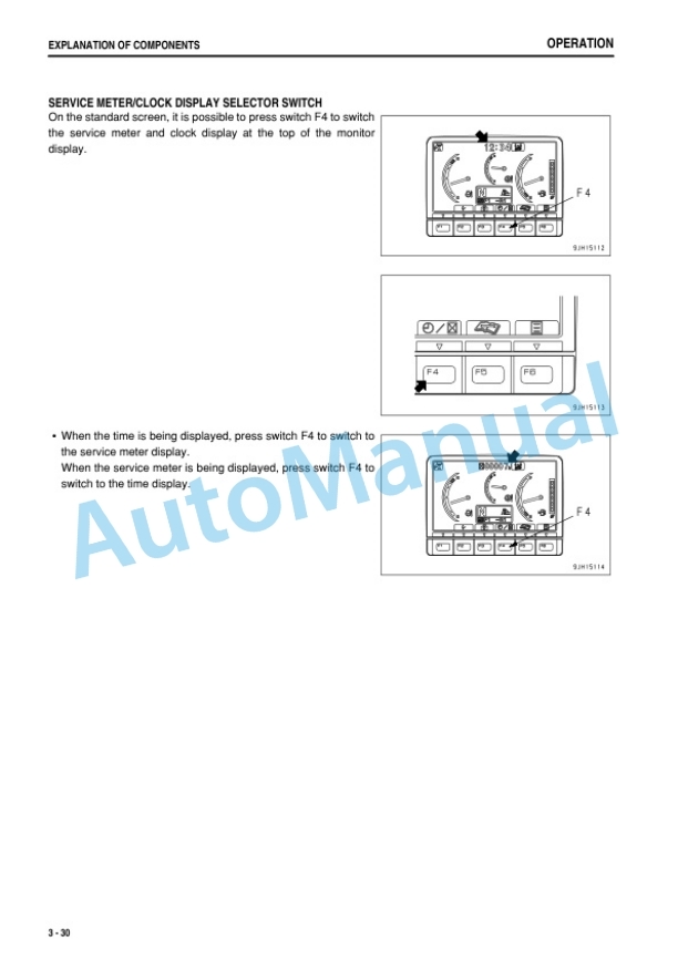Komatsu D375A-6 Bull Dozer Operation and Maintenance Manual TEN00883-05-2