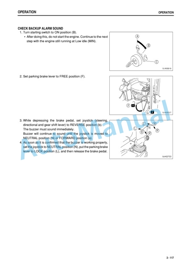 Komatsu D375A-6 Bull Dozer Operation and Maintenance Manual TEN00883-05-3