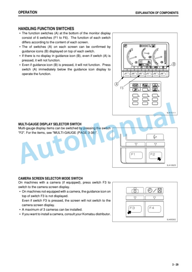 Komatsu D375A-6 Bull Dozer Operation and Maintenance Manual TEN00884-04-2