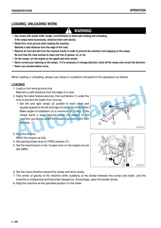 Komatsu D375A-6 Bull Dozer Operation and Maintenance Manual TEN00884-04-4