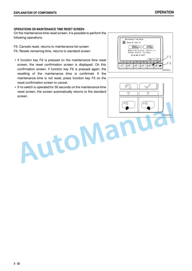 Komatsu D375A-6R Bull Dozer Operation and Maintenance Manual PEN01266-06-2