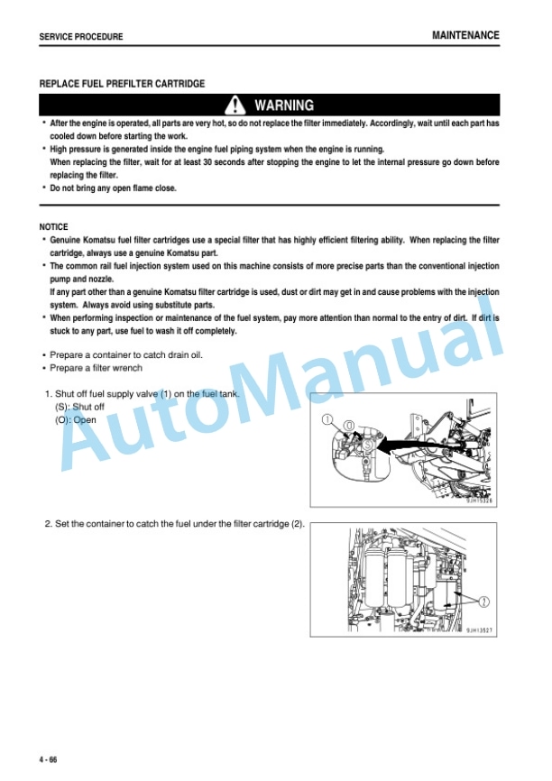 Komatsu D375A-6R Bull Dozer Operation and Maintenance Manual PEN01266-06-5