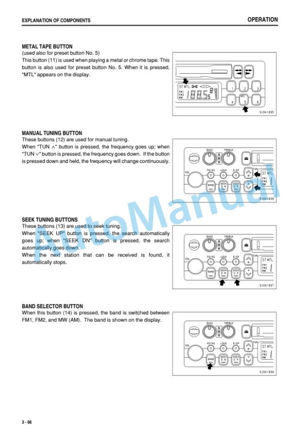 Komatsu D39EX-22, D39PX-22 Bull Dozer Operation and Maintenance Manual TEN00852-05-3