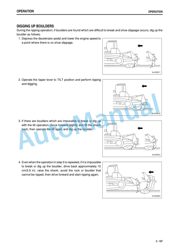 Komatsu D475A-5 Bull Dozer Operation and Maintenance Manual PEN00093-10-4