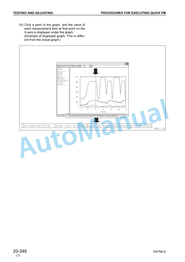 Komatsu D475A-5 Bull Dozer Shop Manual SEBM033713-3