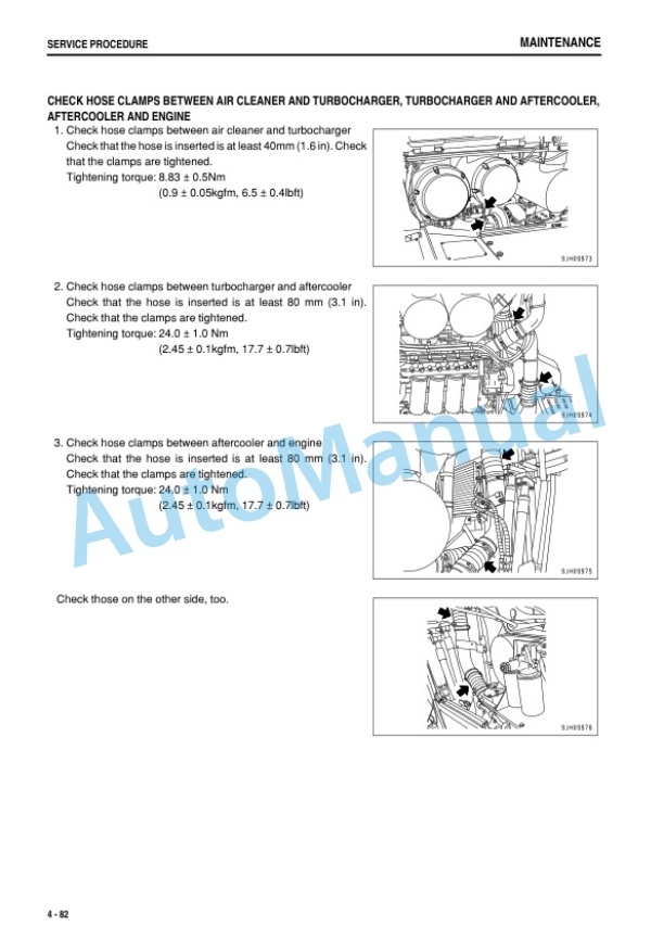 Komatsu D475A-5E0 Bull Dozer Operation and Maintenance Manual PEN01269-07-5