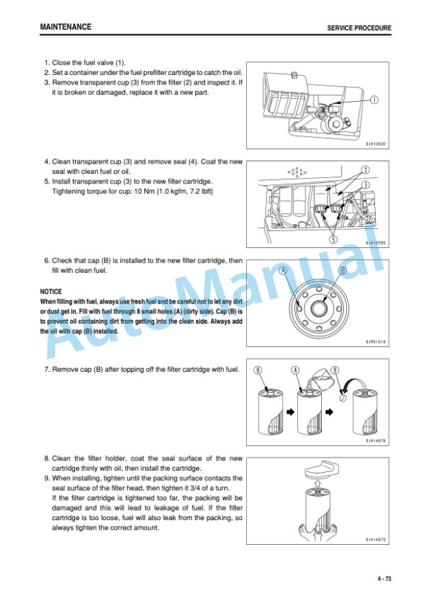 Komatsu D475A-5E0 Bull Dozer Operation and Maintenance Manual TEN00887-05-5