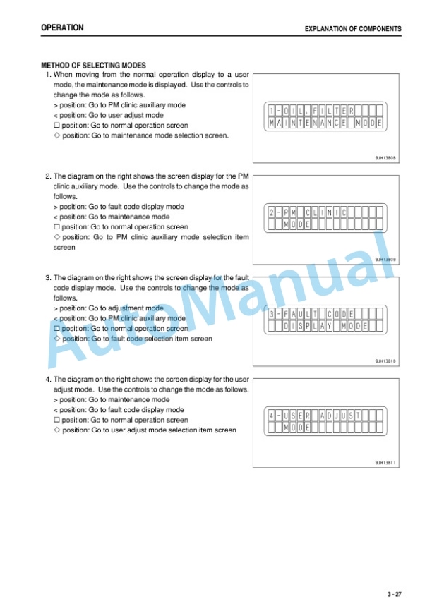 Komatsu D475A-5E0 Bull Dozer Operation and Maintenance Manual TEN00887-06-2