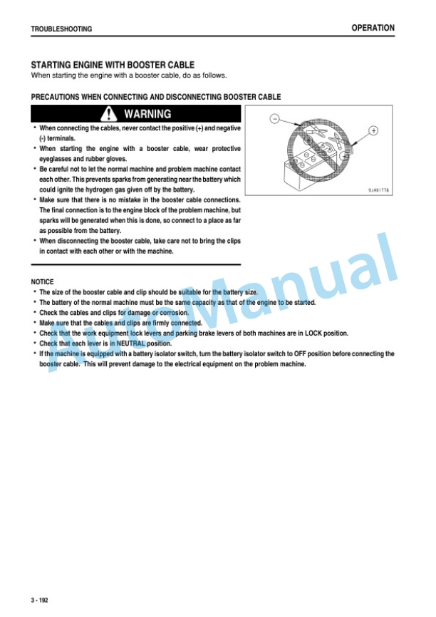 Komatsu D475A-5E0 Bull Dozer Operation and Maintenance Manual TEN00887-06-4