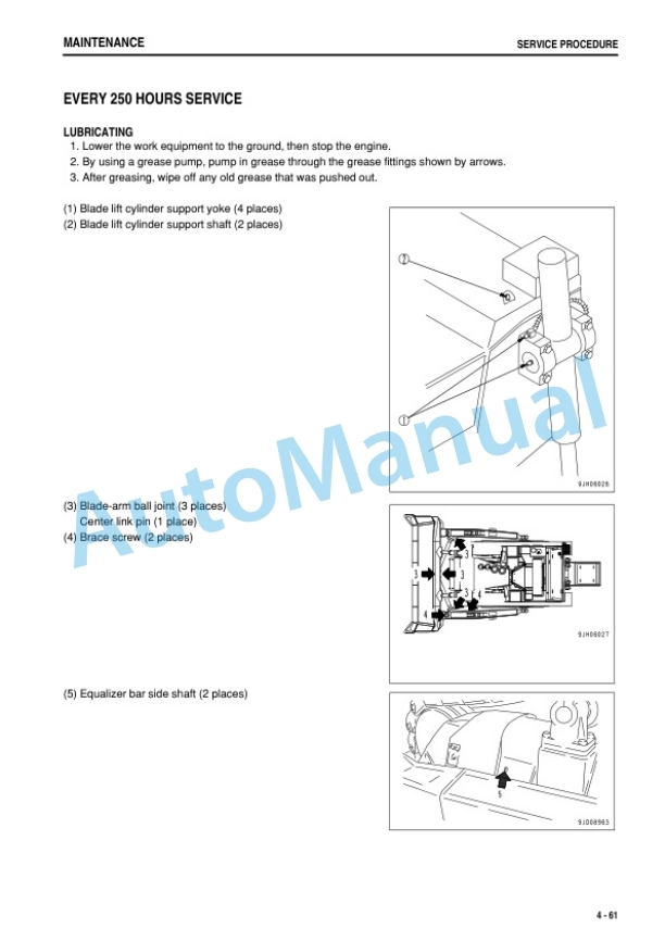 Komatsu D475ASD-5E0 Bull Dozer Operation and Maintenance Manual PEN01272-05-5