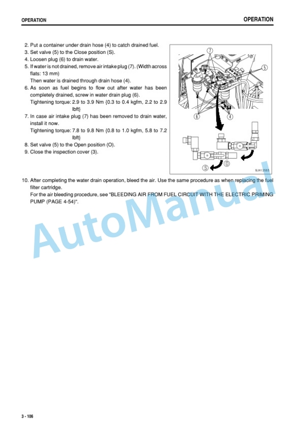 Komatsu D475ASD-5E0 Bull Dozer Operation and Maintenance Manual PEN01273-04-3