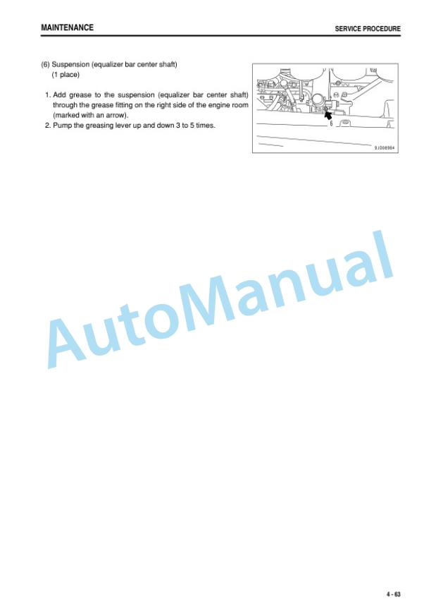 Komatsu D475ASD-5E0 Bull Dozer Operation and Maintenance Manual PEN01273-04-5