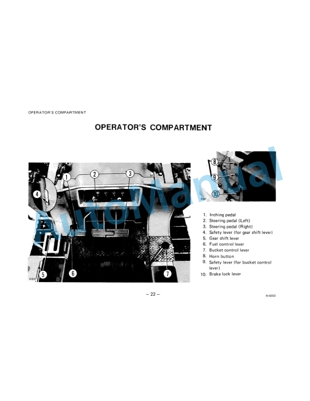 Komatsu D57S-1 Dozer Shovel Operation and Maintenance Manual SEAM135A01-2