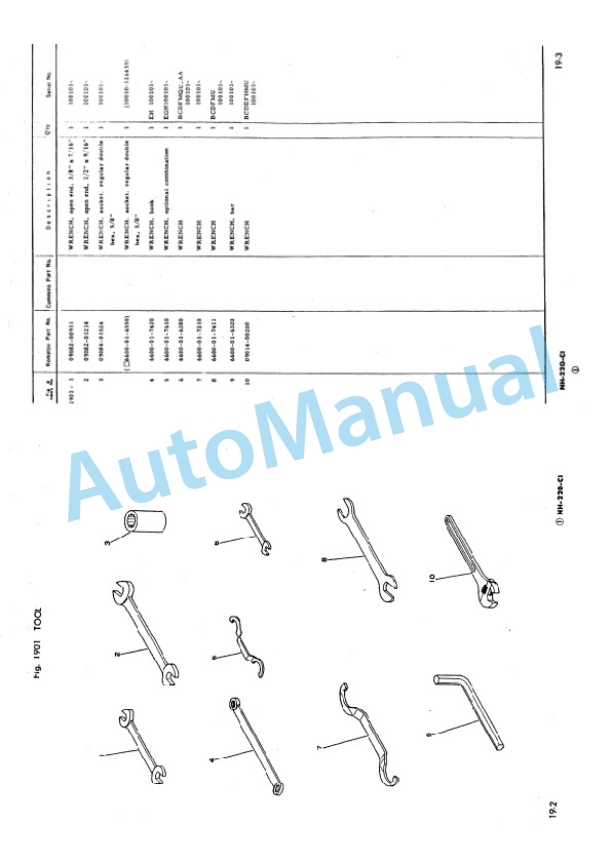 Komatsu D60A-6, D60P-6, D60PL-6, D60E-6, D65A-6, D65P-6, D65E-6 Bulldozer Parts Manual PEPB01440620-2